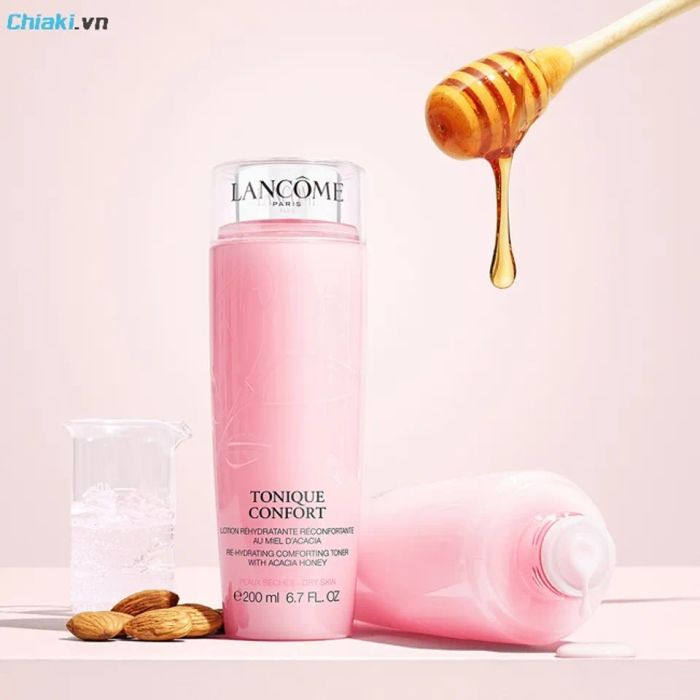 Toner không cồn dành cho da khô Lancome Tonique Confort