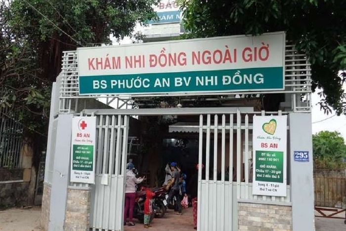 Phòng khám nhi quận 12 bác sĩ Nguyễn Phước An