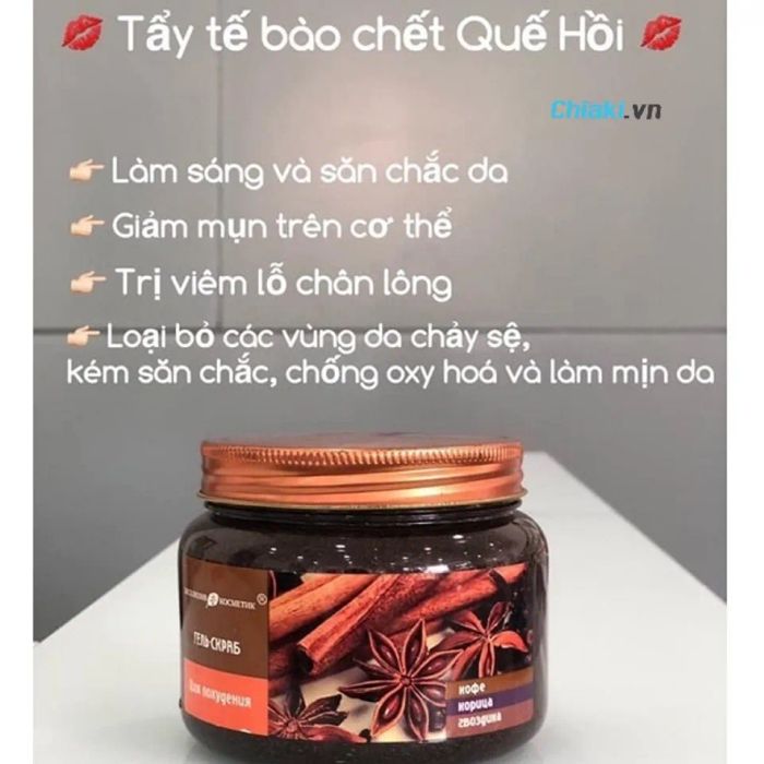 Hiệu Quả Của Tẩy Tế Bào Chết Quế Hồi Mẫu Mới