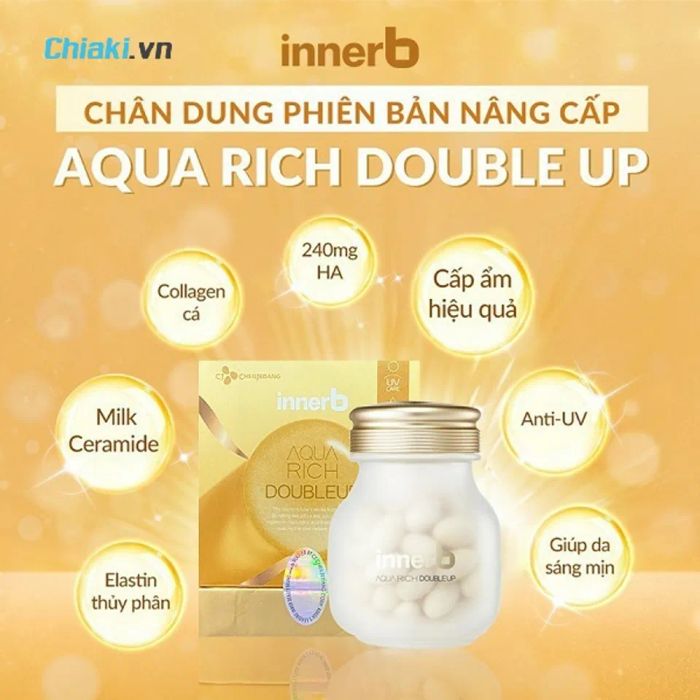 Viên uống cấp nước Innerb Aqua Rich từ Hàn Quốc