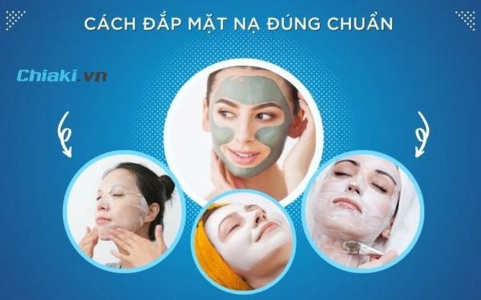 Cách áp dụng mặt nạ dưỡng da đúng cách