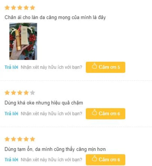 Đánh giá từ người dùng: