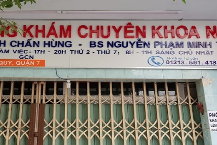 Phòng khám nhi quận 7 do Bác sĩ Trịnh Chấn Hùng và Nguyễn Phạm Minh Trí điều hành