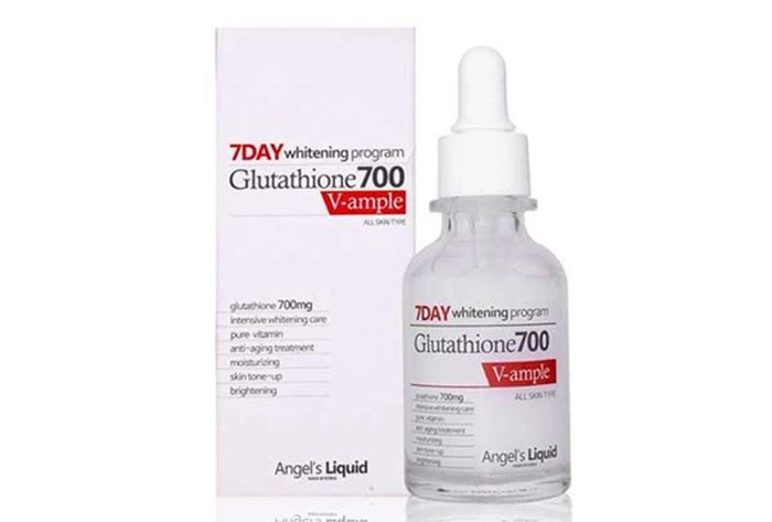 tinh chất trắng da mờ thâm 7day Whitening Program Glutathione