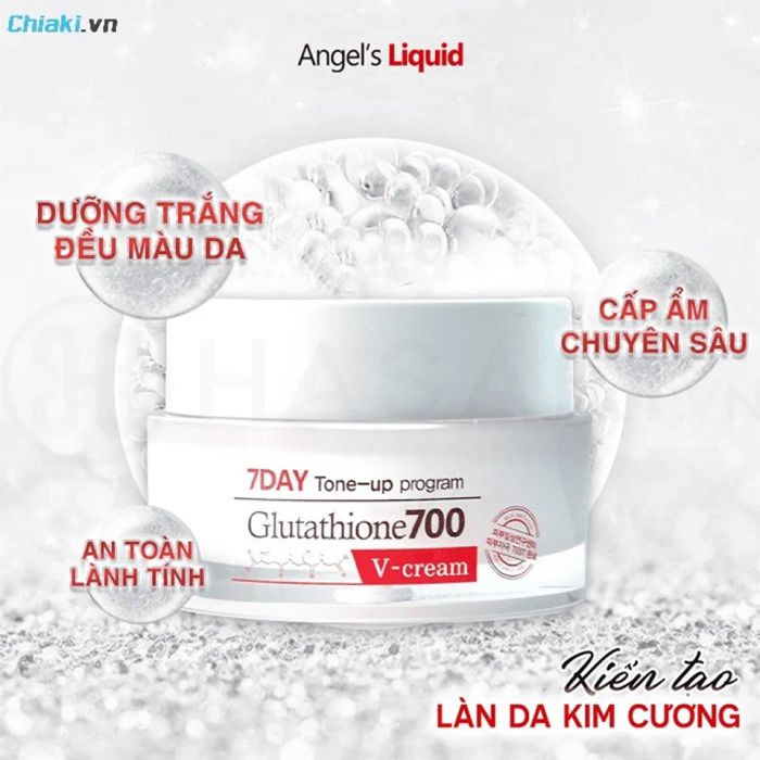 Kem dưỡng da Hàn Quốc 7 Day Whitening Program Glutathione