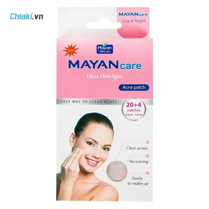 Miếng dán mụn Mayan Ultra Thin Spot Acne Patch