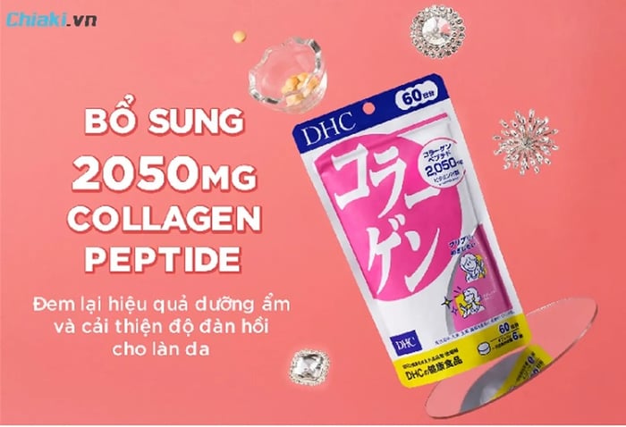 Collagen DHC Nhật dạng viên