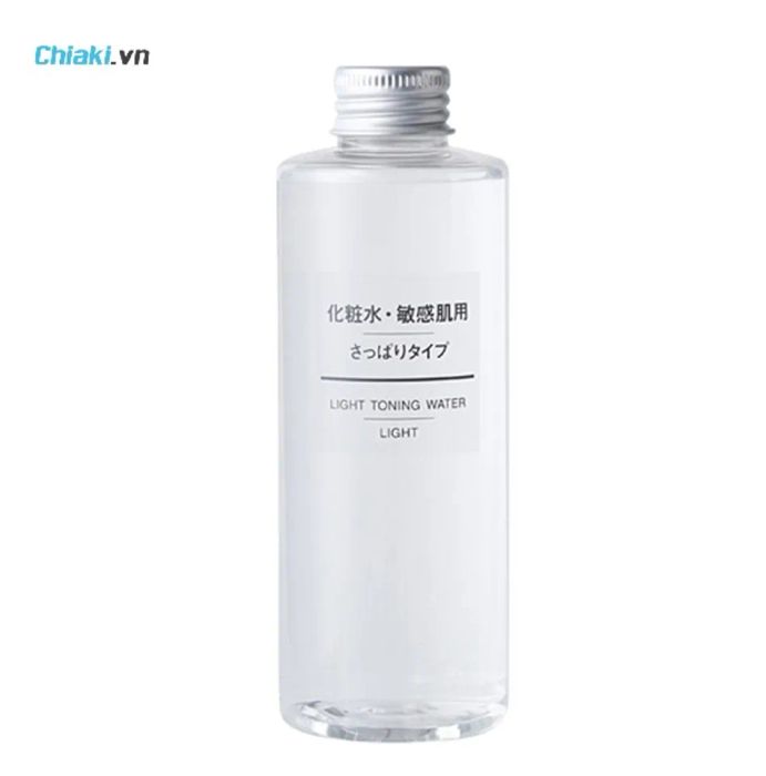 Toner cho da dầu mụn nhạy cảm Muji Light Toning Water cung cấp độ ẩm cho da