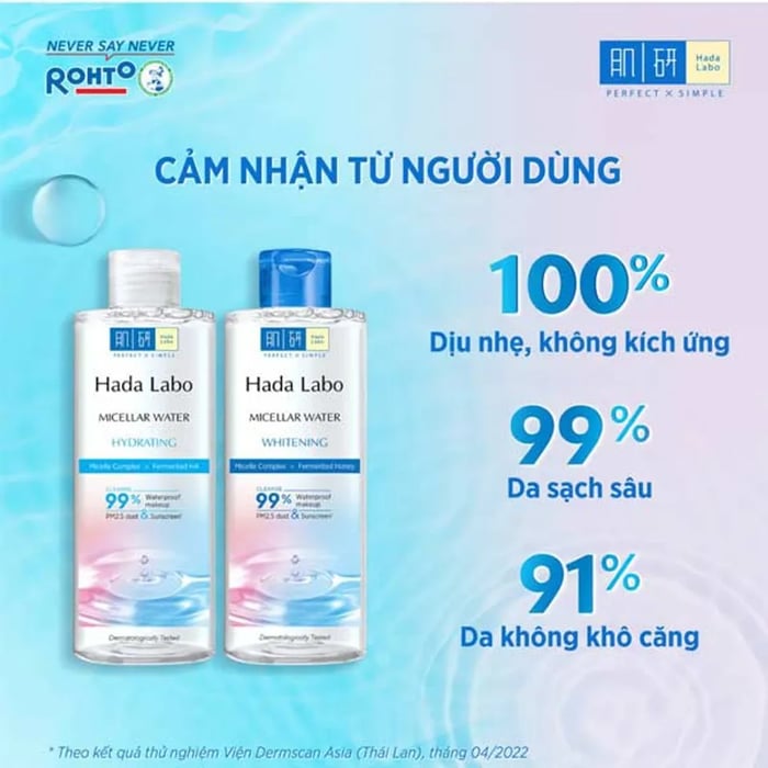 Nước tẩy trang Hada Labo giá học sinh