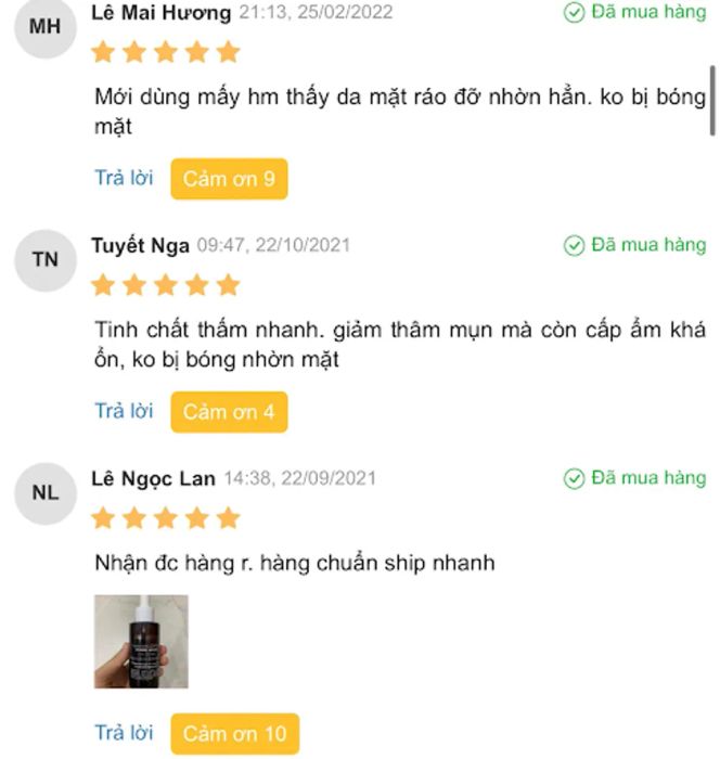 Đánh giá từ người dùng