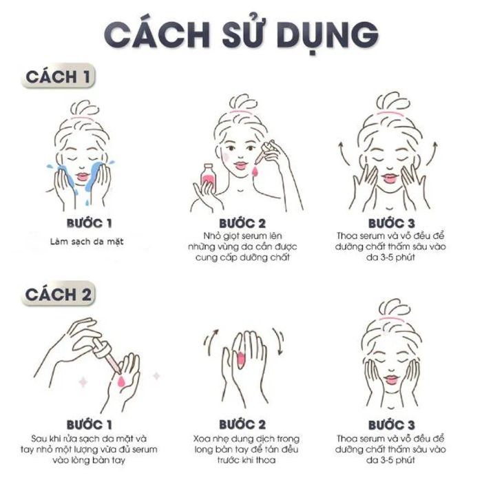 Cách thoa serum để đạt hiệu quả cao với 2 phương pháp đơn giản