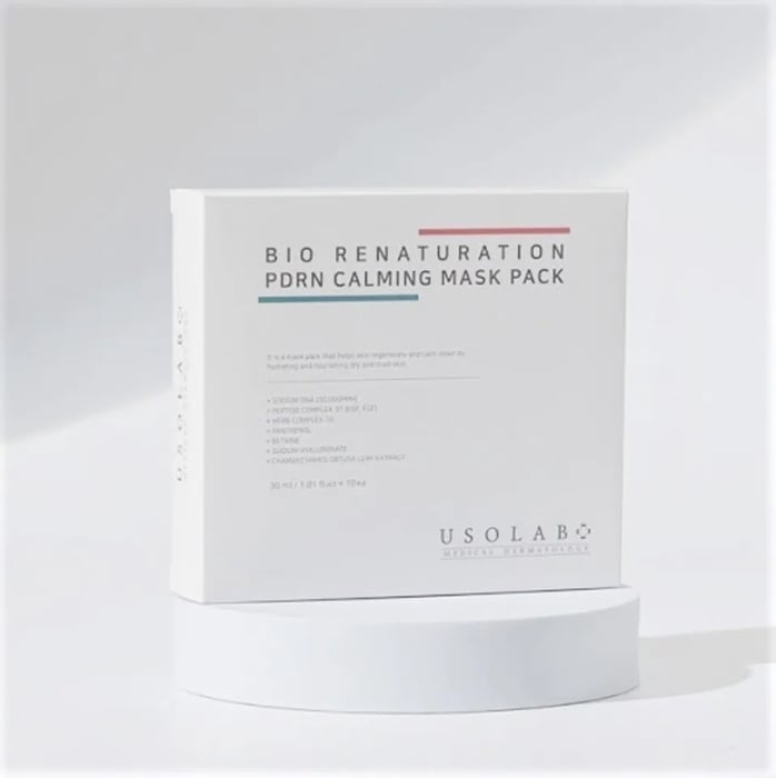 Mặt Nạ Collagen Usolab Bio Renaturation PDRN Calming Mask Pack