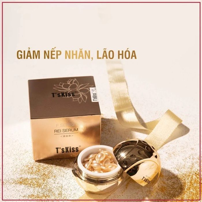 Tinh chất tế bào gốc hỗ trợ trẻ hóa làn da Rei Serum T's Kiss