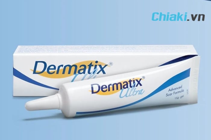 Kem trị sẹo lõm thủy đậu Dermatix Ultra nổi tiếng của Mỹ