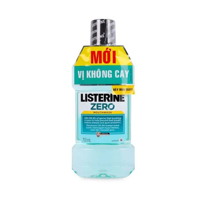 Dung dịch súc miệng diệt khuẩn Listerine Zero