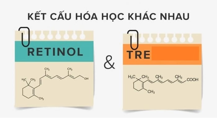 Tre và Retinol cần được phân biệt kỹ càng trước khi sử dụng