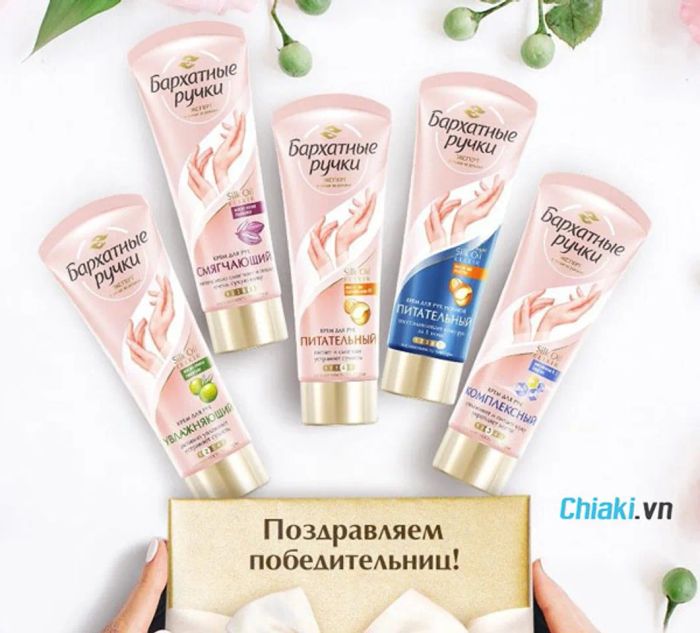 Lotion dưỡng ẩm da tay Silky Hands Của Nga