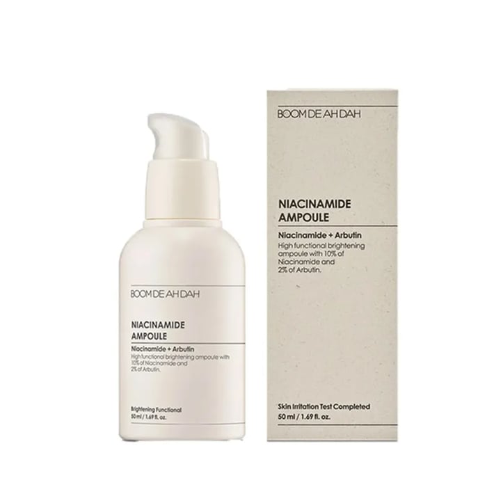 Serum chăm sóc da mụn Hàn Quốc Boom De Ah Dah Niacinamide+ Arburtin