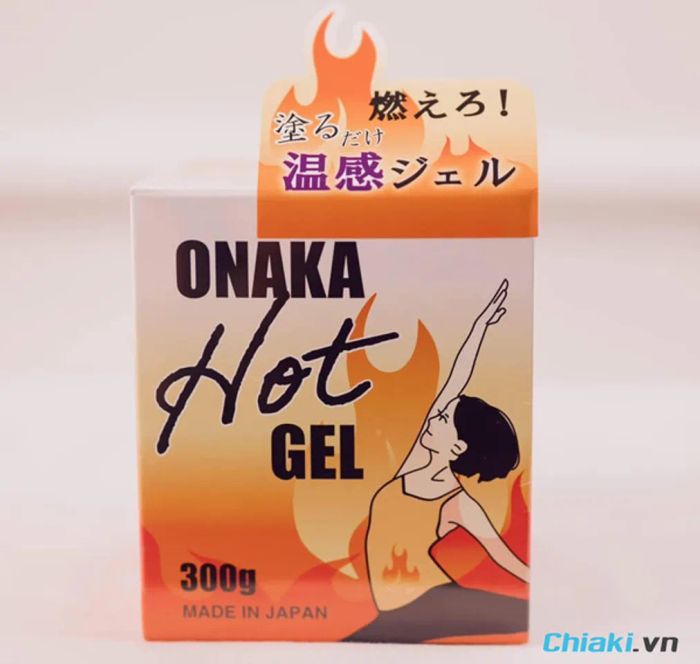 Kem tan mỡ bụng sau sinh Onaka Hot của Nhật