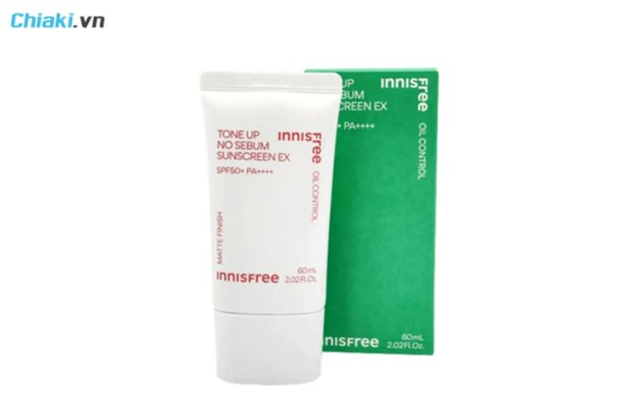 Kem chống nắng Innisfree Tone Up No Sebum