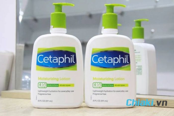 Kem dưỡng ẩm dạng lotion Cetaphil Moisturizing dành cho mặt và cơ thể