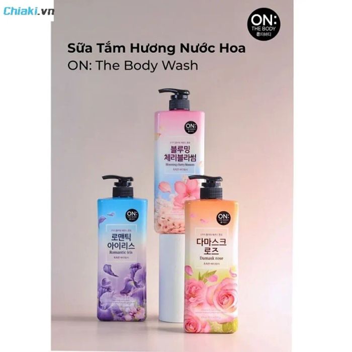 Sản phẩm Sữa tắm nước hoa Hàn Quốc On The Body