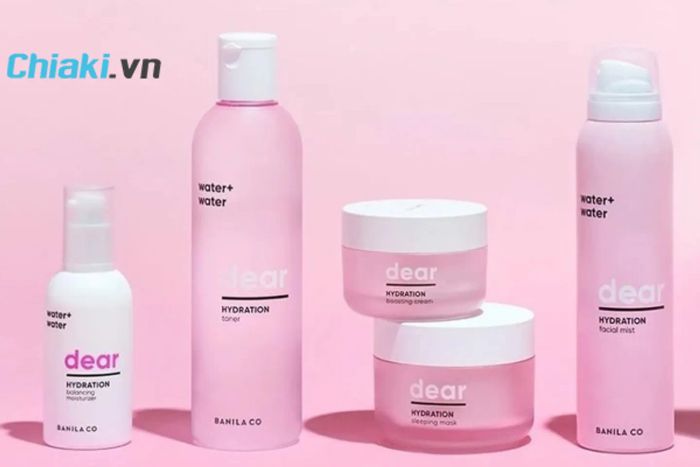 Nước hoa hồng Dear Hydration Toner dành cho da dễ bị mụn.