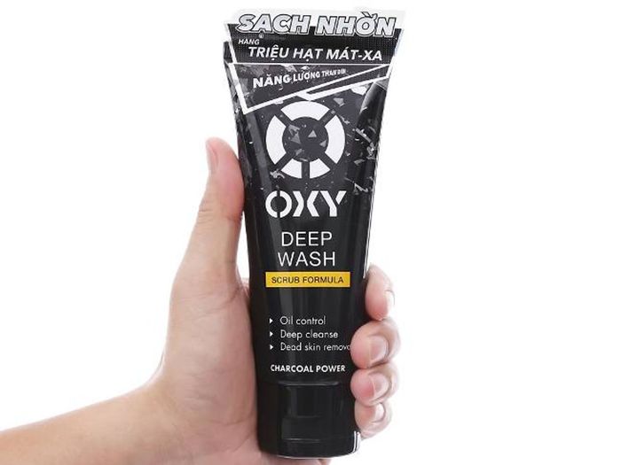 Sữa rửa mặt dành cho nam Oxy Deep Wash