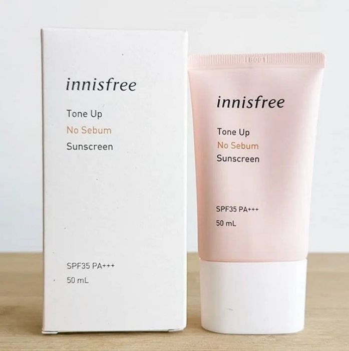 Kem chống nắng Innisfree Tone Up No Sebum