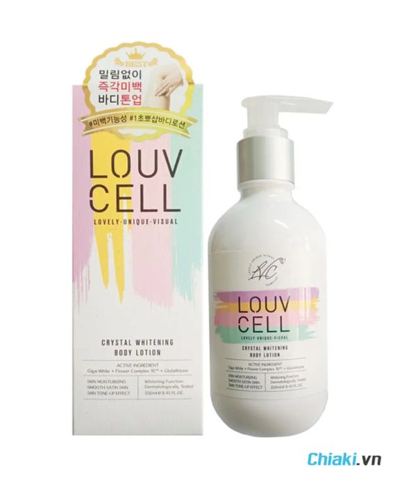 Sữa dưỡng thể làm trắng da Louv Cell Hàn Quốc