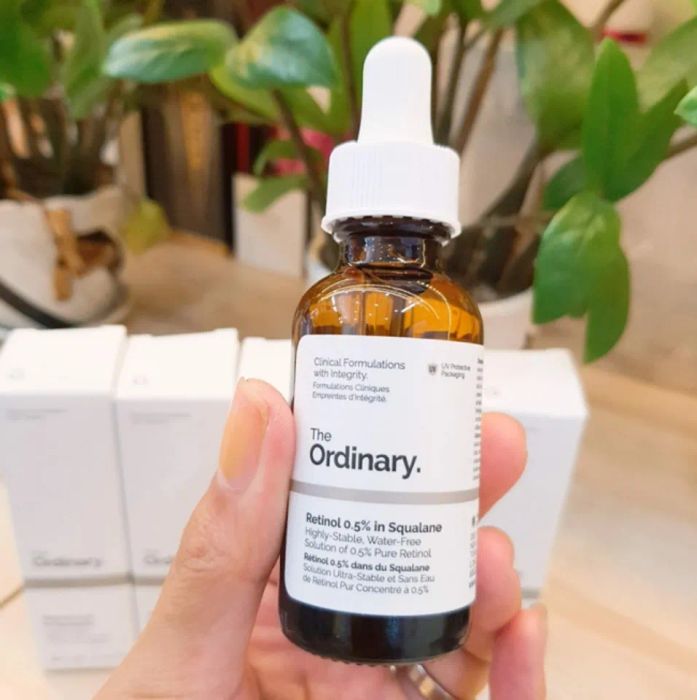 Serum Retinol 0.5% trong Squalane của The Ordinary