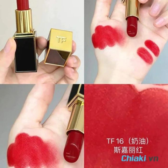 Son màu đỏ tươi Tom Ford 16 Scarlet Rouge 