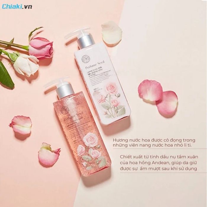 Sản phẩm Sữa tắm toàn thân The Face Shop Perfume Seed Capsule Body Wash