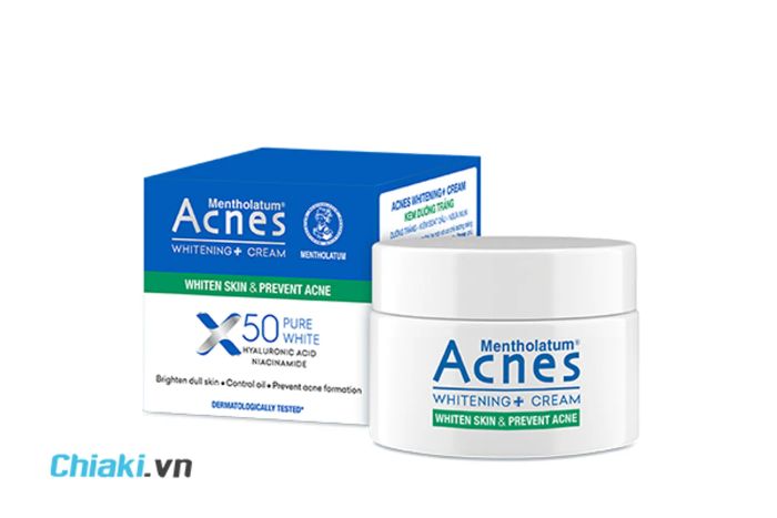 Kem dưỡng trắng da mặt Acnes Pure White Cream