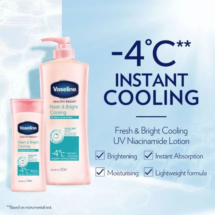 Sản phẩm Sữa dưỡng thể Vaseline Healthy Bright Fresh & Bright Cooling