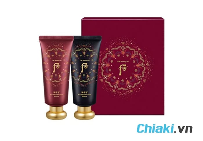 Set kem dưỡng da tay Whoo GongJingYang Royal Hand Cream Special