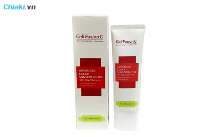 Kem chống nắng kiềm dầu Cell Fusion C Clear