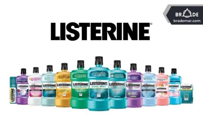 Thương hiệu Listerine chuyên nghiên cứu và sản xuất các sản phẩm vệ sinh răng miệng tại Mỹ