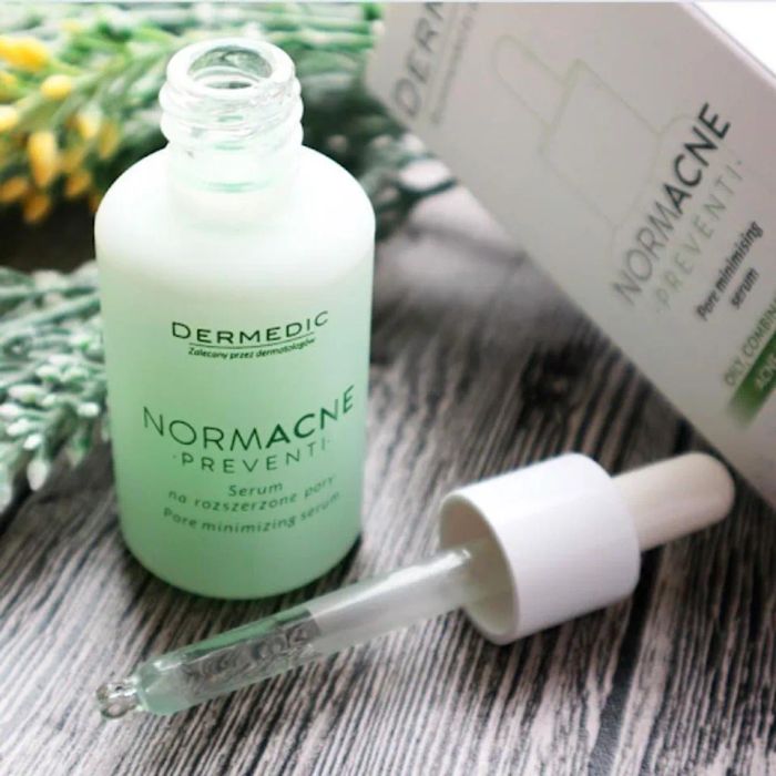 Serum dành cho làn da dầu mụn và lỗ chân lông to Dermedic Normacne Pore Minimizing