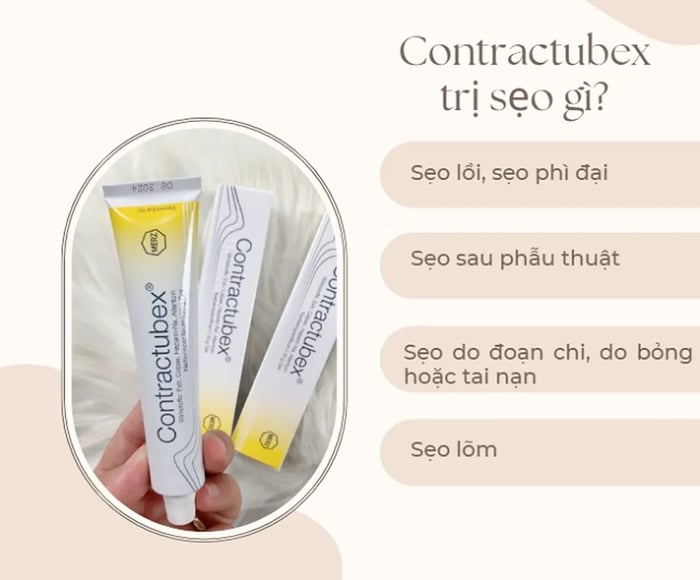 Contractubex điều trị loại sẹo nào?