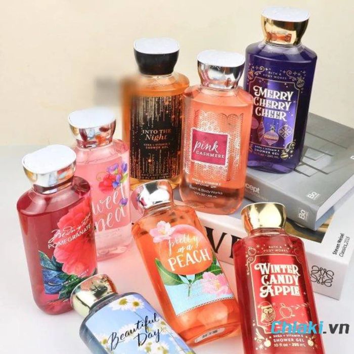 Sữa tắm hương nước hoa Mỹ Bath and Body Works