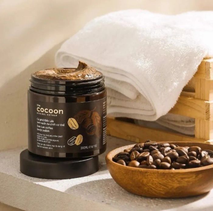 Tẩy tế bào chết vật lý Cocoon Dak Lak coffee body polish