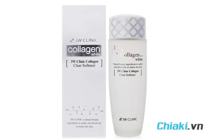 3W Clinic Collagen White Clear Softener