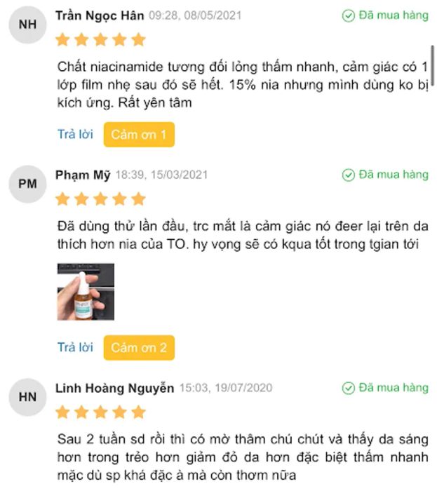 Đánh giá từ người dùng