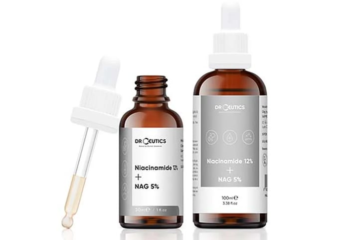 Serum niacinamide B3 DrCeutics Niacinamide 12% + NAG 5%