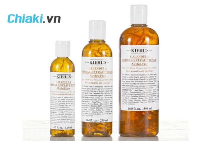 Nước hoa hồng Kiehl’s Calendula Herbal Extract không chứa cồn