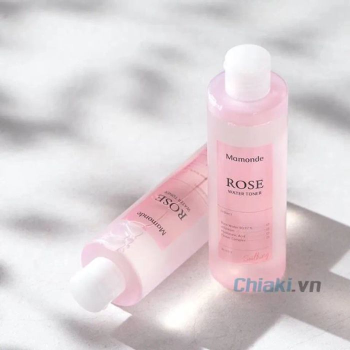 Toner Mamonde Rose Water cho da hỗn hợp thiên dầu tuổi dậy thì