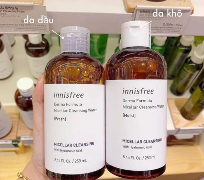 Nước tẩy trang Innisfree Derma Formula Micellar Cleansing Water