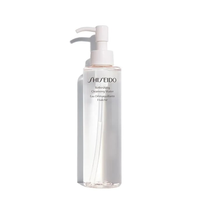 Nước tẩy trang Shiseido Refreshing Cleansing Water, nước tẩy trang nhật bản cho da dầu, nước tẩy trang cho da dầu mụn của nhật, tẩy trang da dầu của nhật