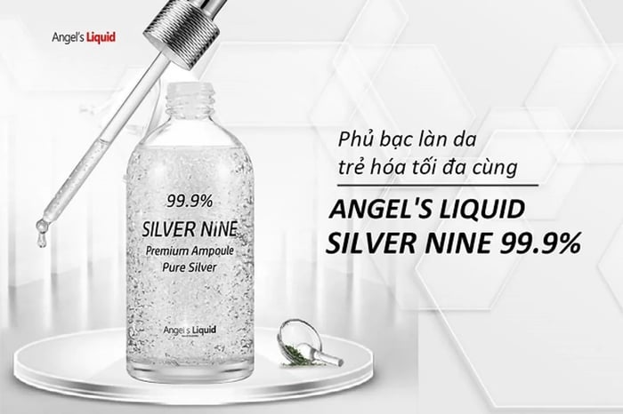 Serum bạc 99.9% Silver Nine Premium Ampoule - Sản phẩm từ Hàn Quốc